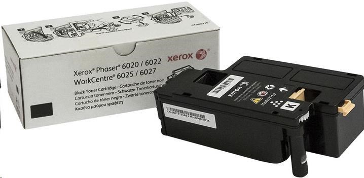 Xerox toner Black pro Phaser 6020, 6022, WorkCentre 6025, 6027 (2000 str, black)