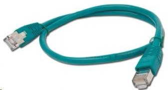 GEMBIRD kabel patchcord CAT6 stíněný FTP 3m, zelený