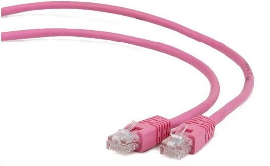 GEMBIRD kabel patchcord CAT6 stíněný FTP 5m, růžový