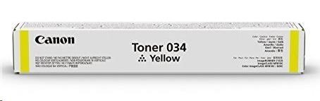 Canon TONER  034 žlutá pro iR-C1225 (7 300 str.)