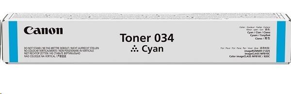 Canon TONER 034 azurová pro iR-C1225 (7 300 str.)