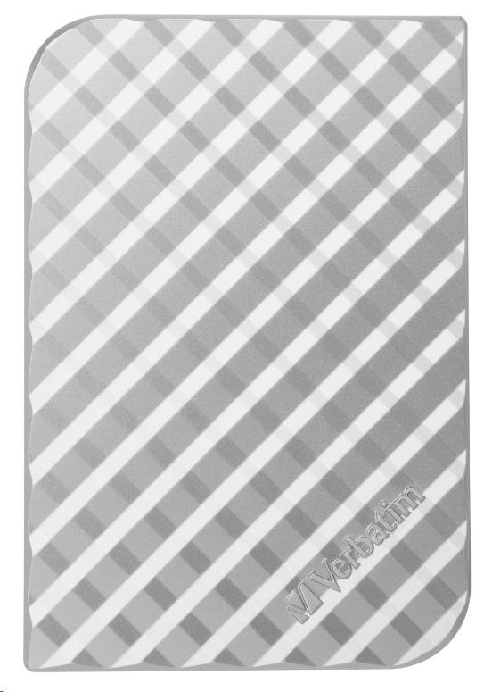 VERBATIM Externí HDD 2TB Store 'n' Go Portable Hard Drive USB 3.0, Silver GEN II