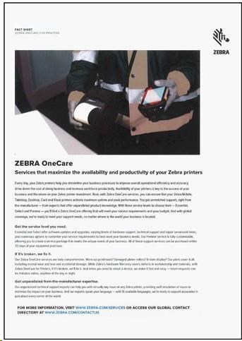 ZEBRA  záruka pro ZT230, rozšíření záruky na 36 měsíců