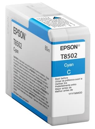 EPSON ink bar ULTRACHROME HD "Kosatka" - Cyan - T850200 (80 ml)