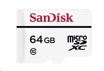 SanDisk MicroSDXC karta 64GB High Endurance Video (20MB/s Class 10)