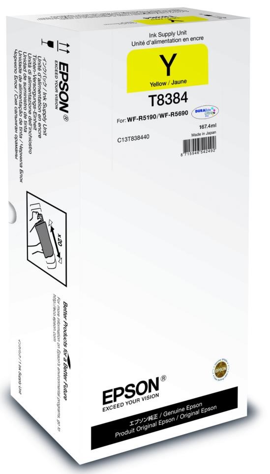 EPSON Ink bar Recharge XL for A4 – 20.000str. Yellow 167,4 ml (20.000 str.)