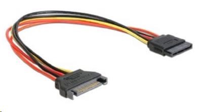 GEMBIRD Kabel SATA prodlužka napájení, 30cm