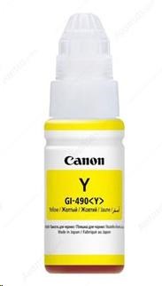Canon Cartridge GI-490 žlutá proPIXMA G1400, G1410, G2400, G2410, G3400, G3410, G4400, G4410 (7 000 str.)