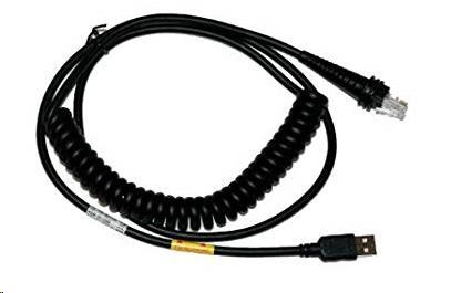 Honeywell USB kabel 3m pro 1200g,1250g,1400g,1300g,1900g - kroucený