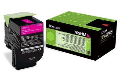 LEXMARK Magenta toner 702HM pro CS310/410/510 z programu Lexmark Return (3 000 stran)