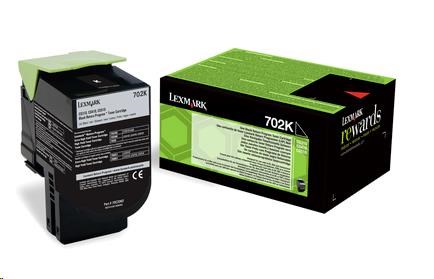 LEXMARK černý toner 702K pro MC310/410/510 z programu Lexmark Return (1 000 stran)