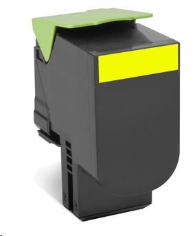 LEXMARK Yellow toner 802SY pro CX310/410/510 z programu Lexmark Return (2 000 stran)