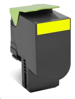 LEXMARK 802HY Yellow toner pro CX410/510 z programu Lexmark Return (3 000 stran)