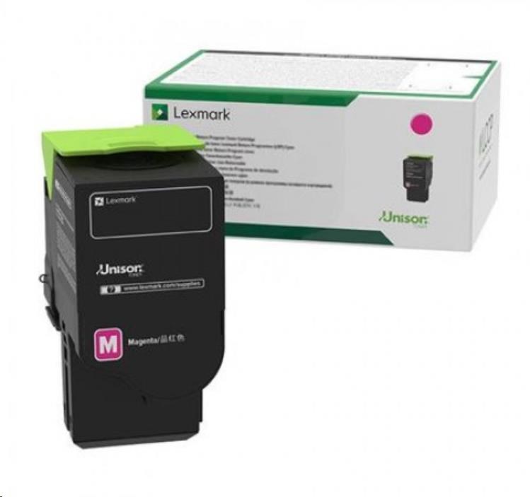 LEXMARK CX825, CX860 Magenta Extra High Yield Return Programme Toner Cartridge