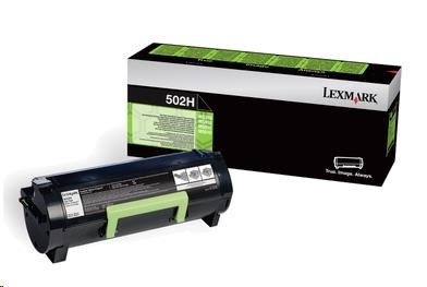 LEXMARK černý toner 502H pro MS310/MS410/MS510/MS610 z programu Lexmark Return, (5 000 stran)