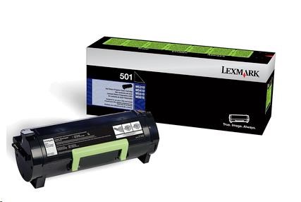 LEXMARK černý toner 502X pro: MS410d/MS410dn/MS415dn/MS510dn/MS510dtn z programu Lexmark Return (10k)