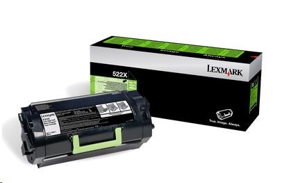 LEXMARK černý toner B522X pro MS81x (45 000 stran)