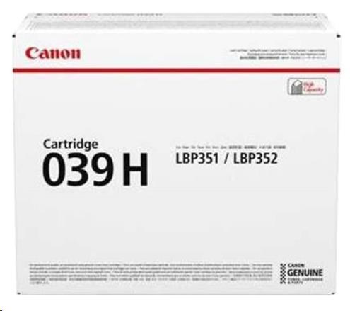 Canon TONER  CRG 039H černý pro i-Sensys LBP 351 a 352 (25 000 str.)