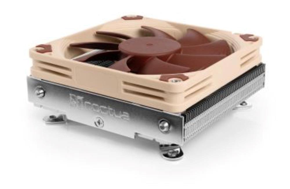 NOCTUA Chladič CPU NH-L9i, 1x 92mm, LGA1200, AM4, hnědá/stříbrná