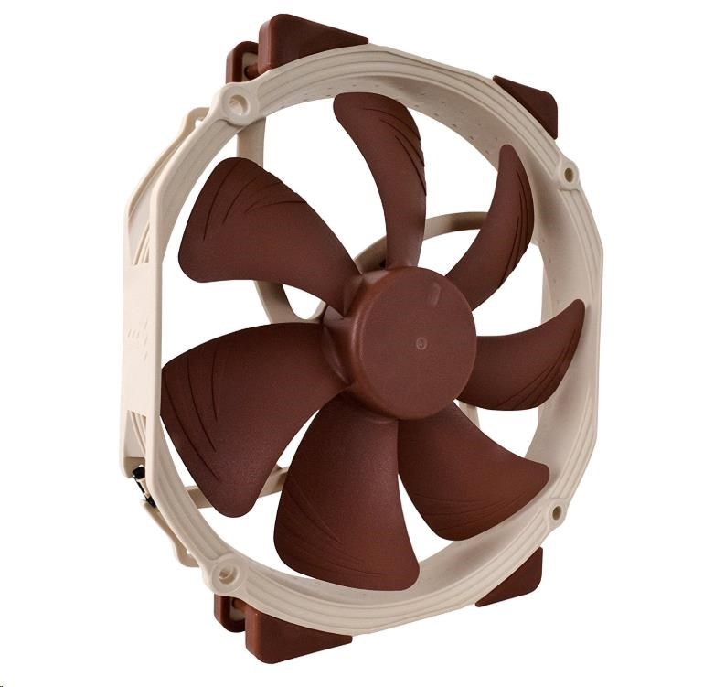 NOCTUA Ventilátor NF-A15-PWM, 140mm, hnědá