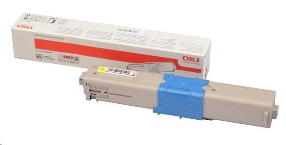 OKI Yellow toner do C332 a MC363 (3 000 stránek)