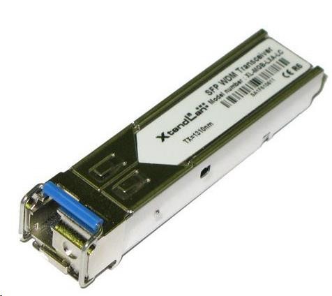 Optický SFP modul SM (1550nm/1310nm), WDM, 1,25 Gb/s, LC, 3km (HP kompatibilní)