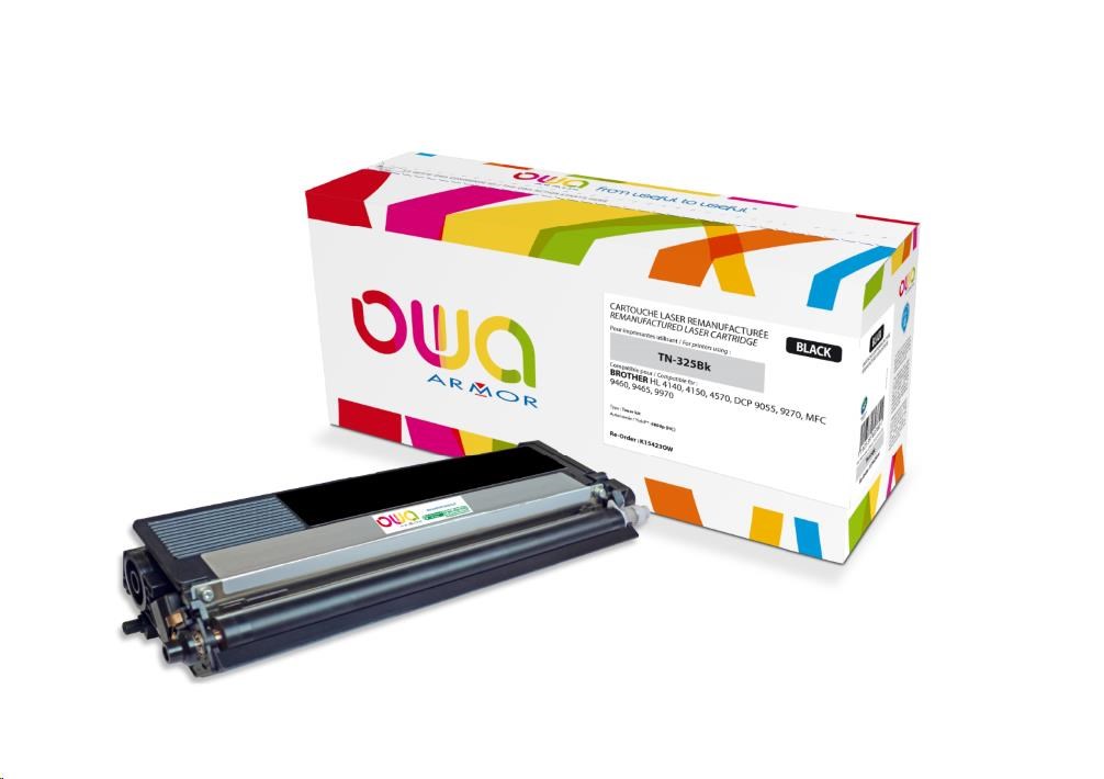 OWA Armor toner pro BROTHER HL 4140,4570,MFC 9460,9465,9970, DCP 9055, 9270, 4000 Stran, TN325BK,černá/black (TN-325BK)