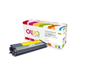 OWA Armor toner pro BROTHER HL L8250, 8350, DCP L8400, 8450, MFC L8650, 8850, 1500 Stran, TN321Y, žlutá/yellow (TN-321Y)