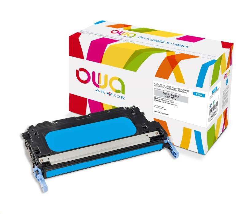 OWA Armor toner pro HP Color Laserjet 3600, 4000 Stran, Q6471A, modrá/cyan
