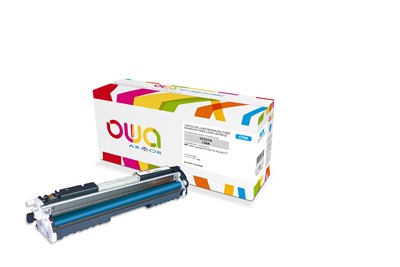 OWA Armor toner pro HP Color Laserjet Pro M176, M177, 1000 Stran, CF351A, modrá/cyan