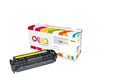 OWA Armor toner pro HP Color Laserjet Pro M476, 2700 Stran, CF382A, žlutá/yellow
