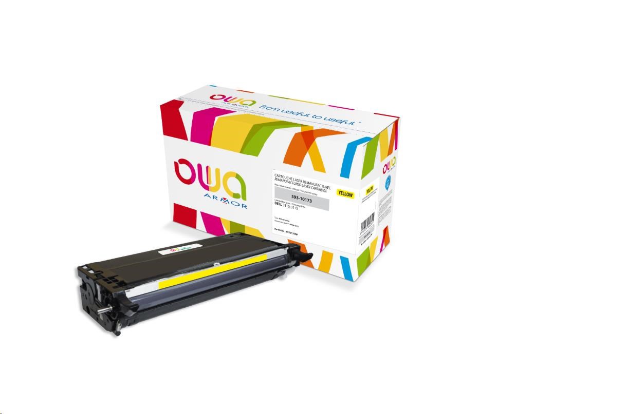 OWA Armor toner pro DELL 3110/3115 , 8000 Stran, 593-10173, žlutá/yellow