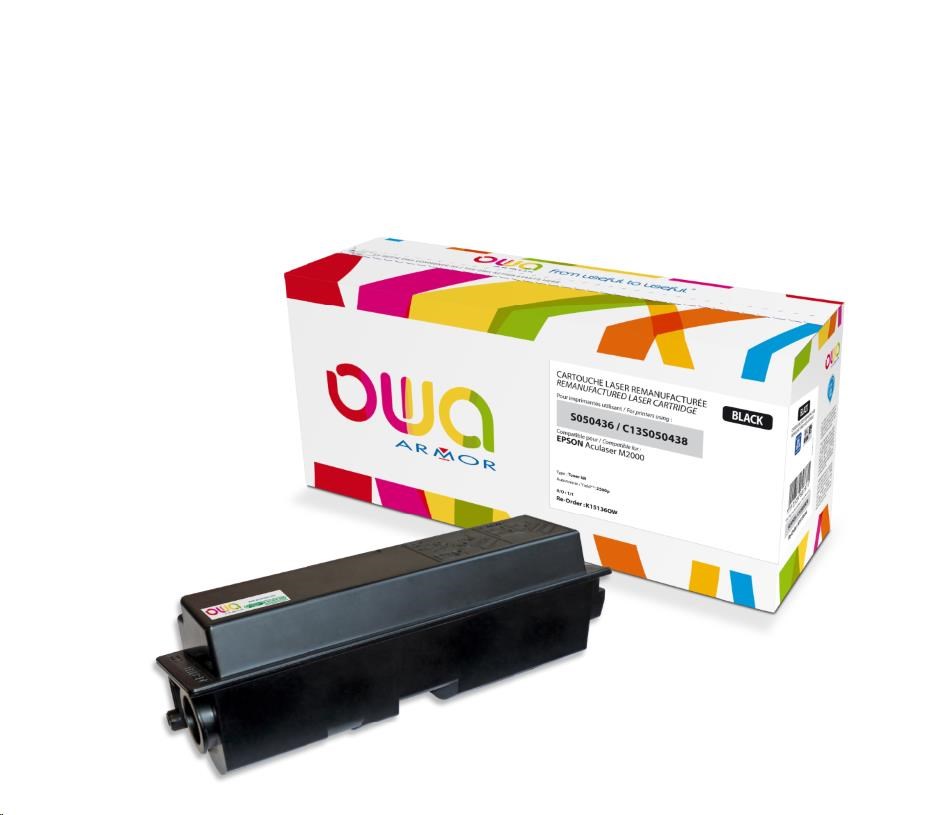 OWA Armor toner pro EPSON AL M2000, 3500 Stran, C13S050438, černá/black