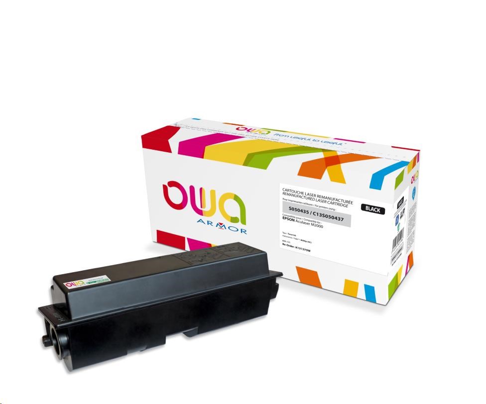 OWA Armor toner pro EPSON AL M2000, 8000 Stran, C13S050437, černá/black