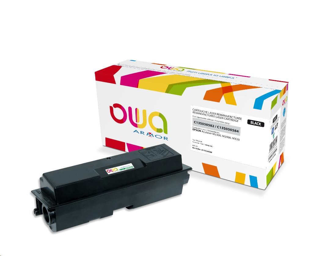 OWA Armor toner pro EPSON AL M2400, 8000 Stran, C13S050582, černá/black