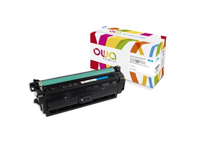OWA Armor toner pro HP Color Laserjet Ese M552, M553, MFP M577, 5000 Stran, CF361A, modrá/cyan