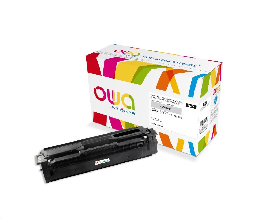 OWA Armor toner pro SAMSUNG CLP 415, CLX 4195, 2500 Stran, CLTK504S, černá/black (CLT-K504S,SU158A)