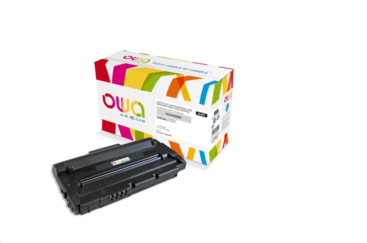 OWA Armor toner pro SAMSUNG SCX-4200, 3000 Stran, SCXD4200A, černá/black (SCX-D4200A,SV183A)