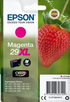 EPSON ink bar Singlepack "Jahoda" Magenta 29XL Claria Home Ink