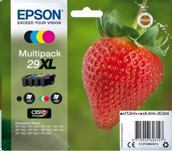 EPSON Multipack 4-colours "Jahoda" 29XL Claria Home Ink