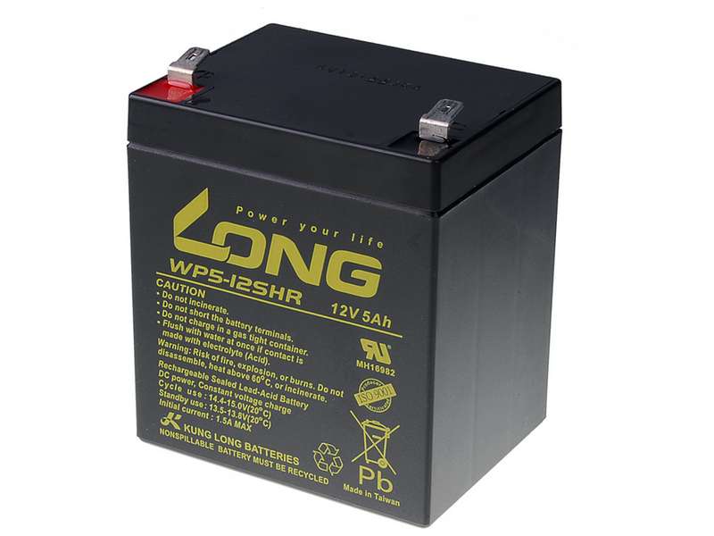 AVACOM Long 12V 5Ah olověný akumulátor HighRate F2