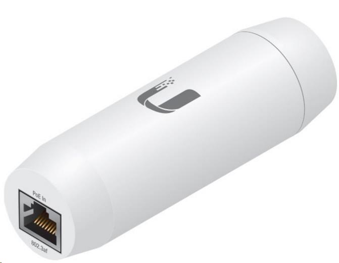 UBNT INS-3AF-I-G [Gigabitový vnitřní PoE konvertor z aktivního PoE 802.3af na pasivní 24V/0,5A]
