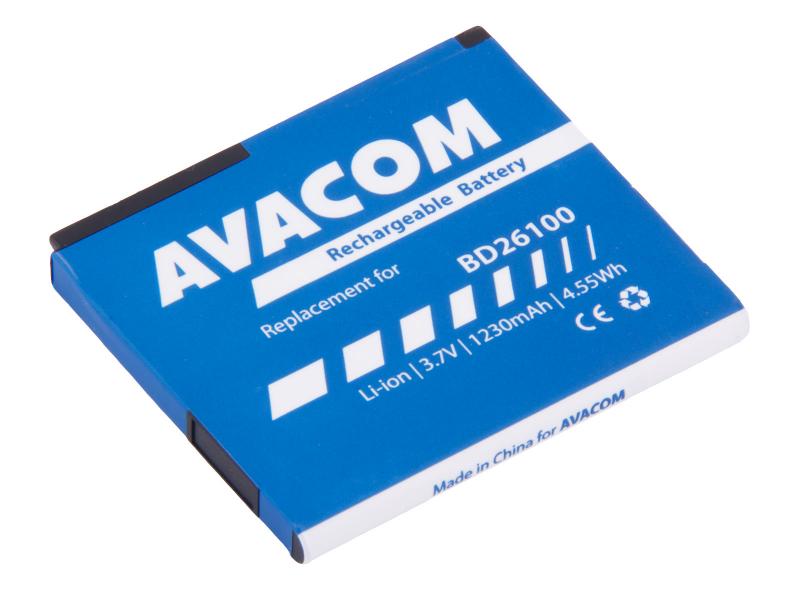 AVACOM baterie do mobilu HTC Desire HD, HTC Ace Li-Ion 3,6V 1230mAh (náhrada BD26100)