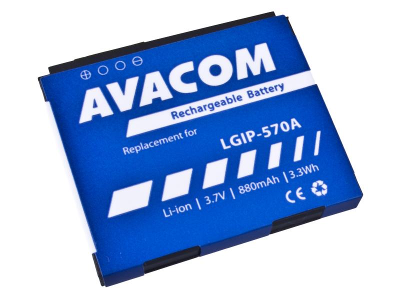 AVACOM baterie do mobilu LG KP500 Li-Ion 3,7V 880mAh (náhrada LGIP-570A)