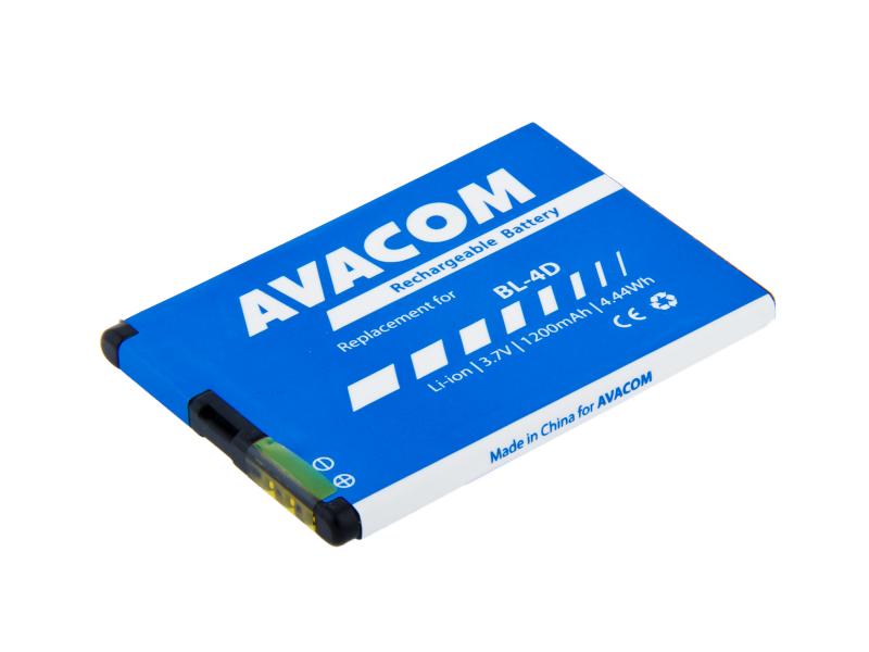 AVACOM baterie do mobilu Nokia E7, N8 Li-Ion 3,7V 1200mAh (náhrada BL-4D)