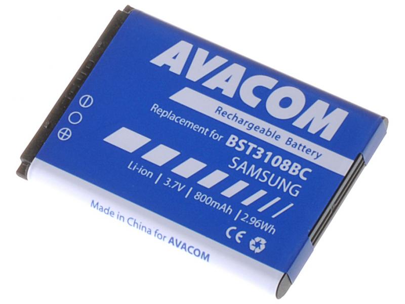 AVACOM baterie do mobilu Samsung X200, E250 Li-Ion 3,7V 800mAh (náhrada AB463446BU)