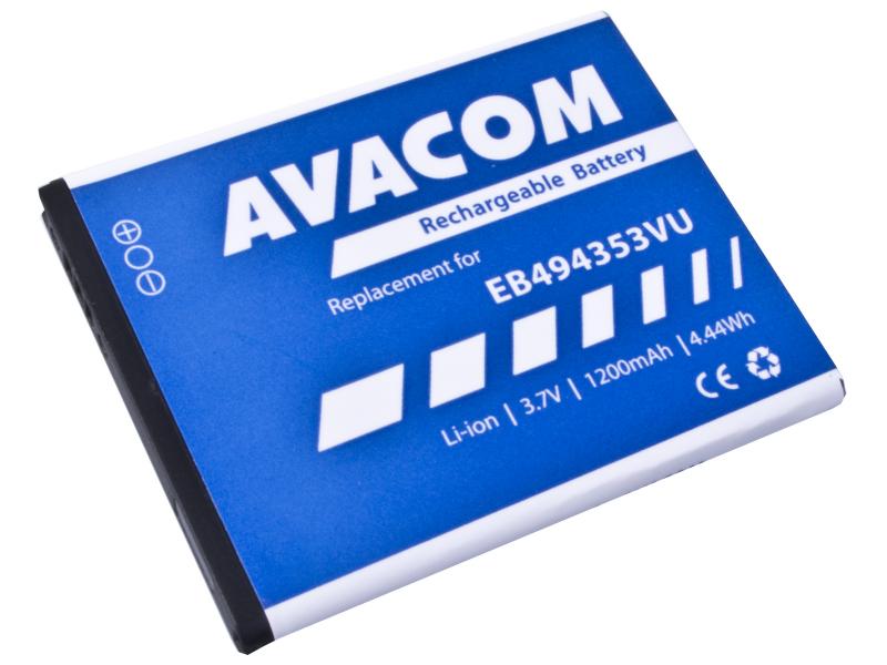 AVACOM baterie do mobilu Samsung 5570 Galaxy mini Li-Ion 3,7V 1200mAh (náhrada EB494353VU)