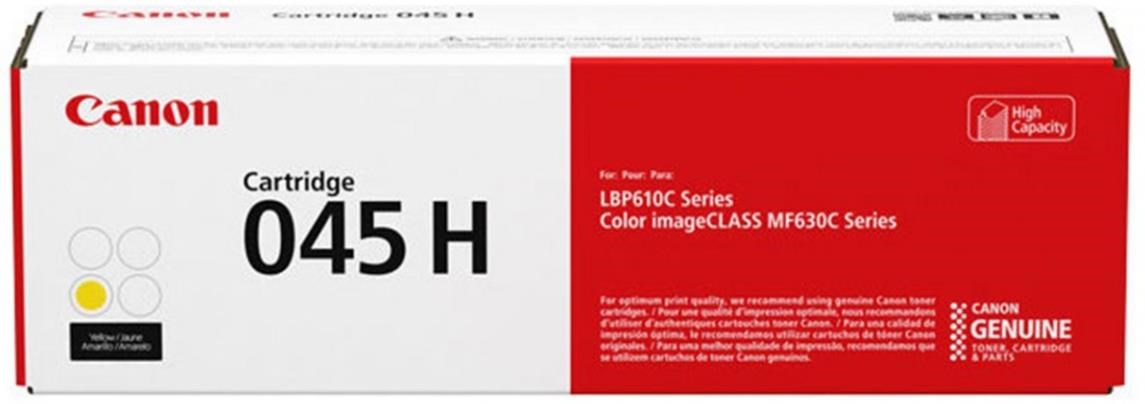 Canon TONER  CRG-045H Y žlutá pro i-SENSYS LBP611Cn, LBP613Cdw, MF631Cn, MF633Cdw, MF635Cx (2200 str.)