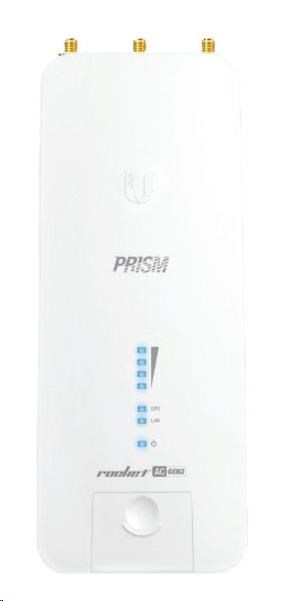 UBNT airMAX Rocket5 AC PRISM Gen2 [airPRISM, AP/Client, 5150-5875 MHz, 802.11ac, 27dBm, 2xRSMA, 1xGPS]
