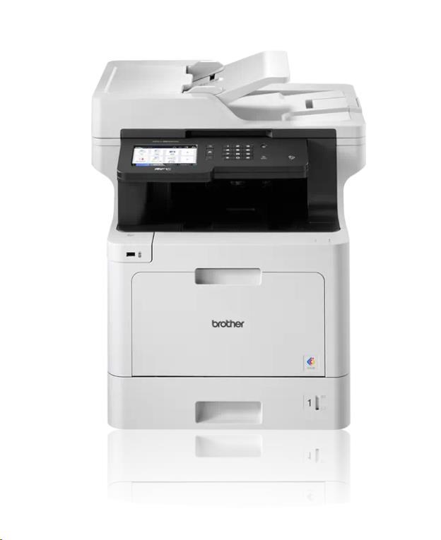 BROTHER multifunkce color laserová MFC-L8900CDW - A4, DUALSKEN 31ppm 512MB 2400x600 PCL LAN USB WiFi 300lis 50ADF DUPLEX